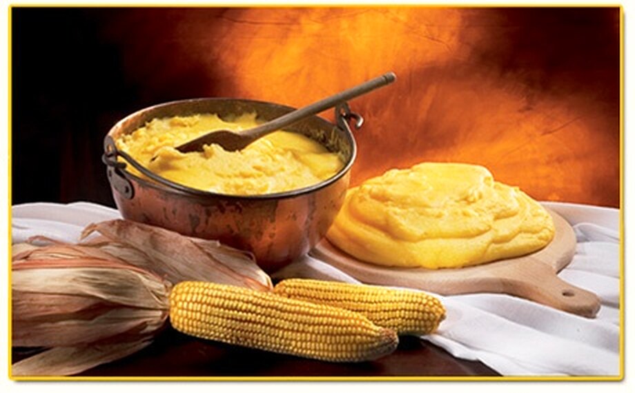 Polenta in paiolo di rame